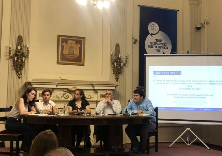 Panel de debate “Política Exterior Argentina y sus desafíos en la actual coyuntura mundial”