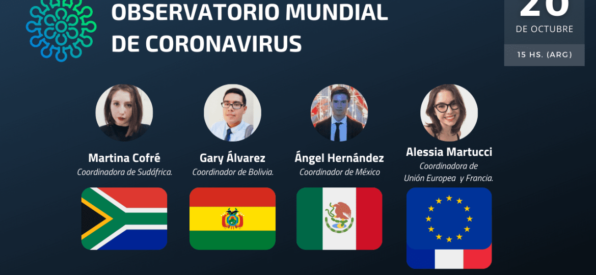 Martina Cofré Coordinadora de Sudáfrica.