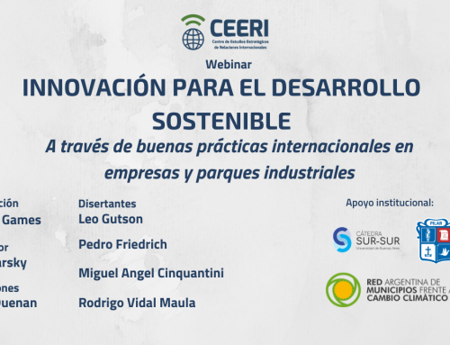 Webinar Innovación para el Desarrollo Sostenible: A través de buenas prácticas internacionales en empresas y parques industriales