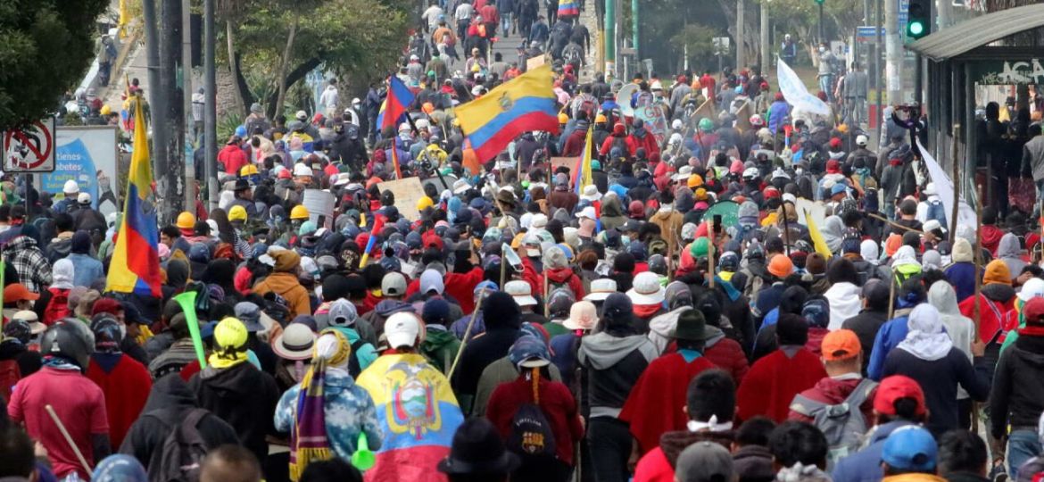 protestas Ecuador portada