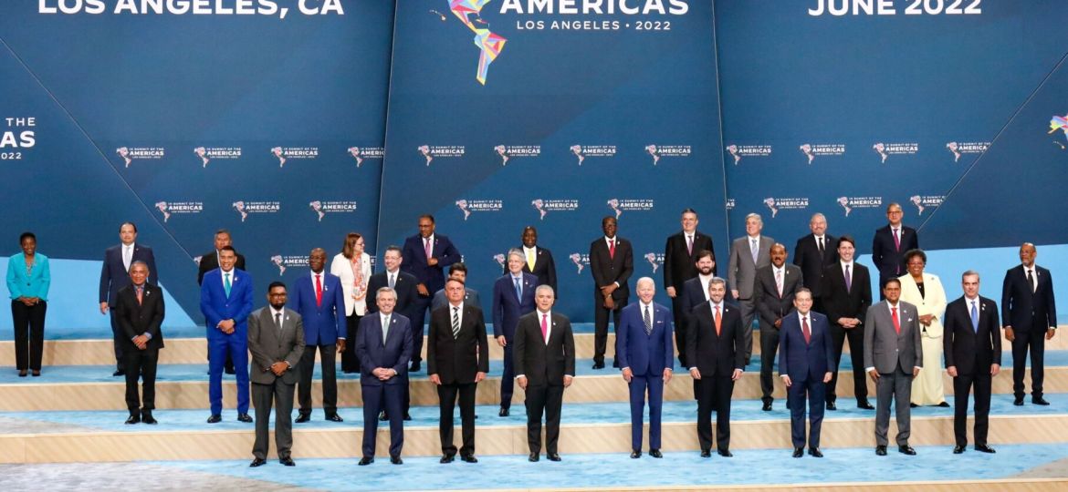 10/06/2022 Foto Oficial da IX Cúpula das Américas