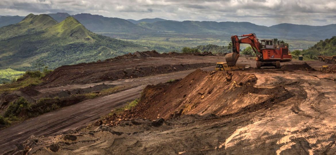 Views of a CVG Ferrominera Orinoco Iron Mine