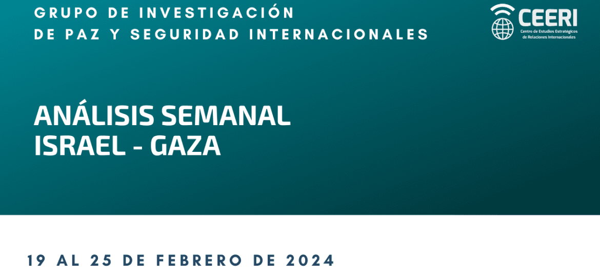 Portada Análisis Israel-Palestina