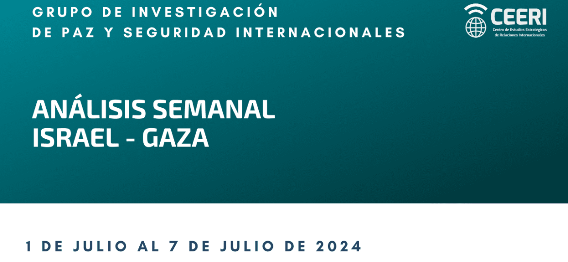 Portada Análisis Israel-Palestina