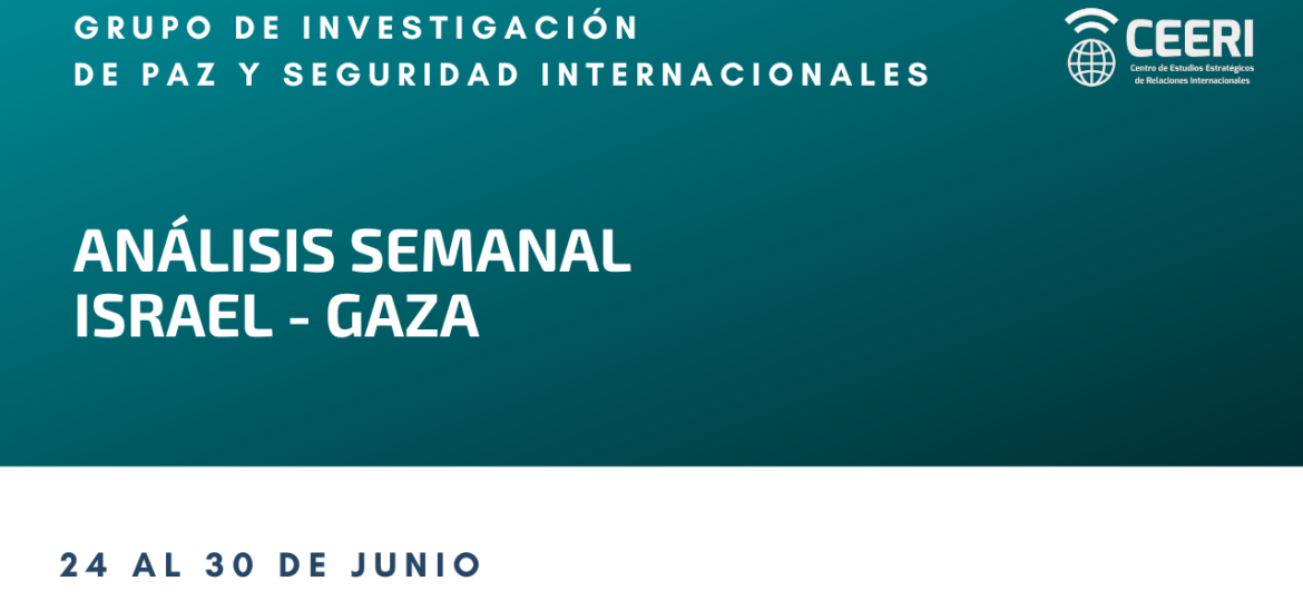 Portada Análisis Israel-Palestina