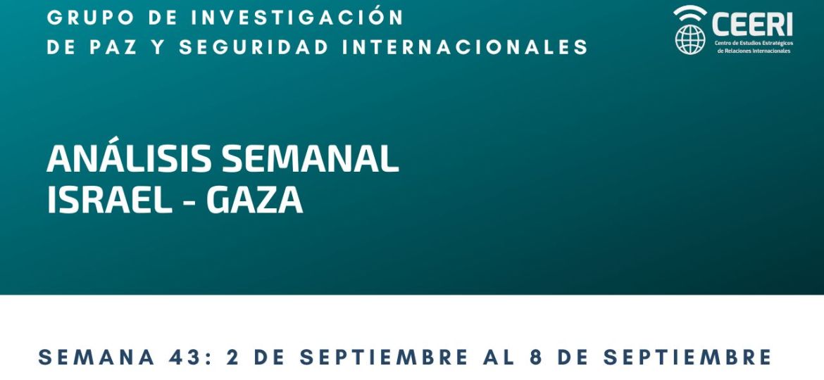 Portada Análisis Israel-Palestina