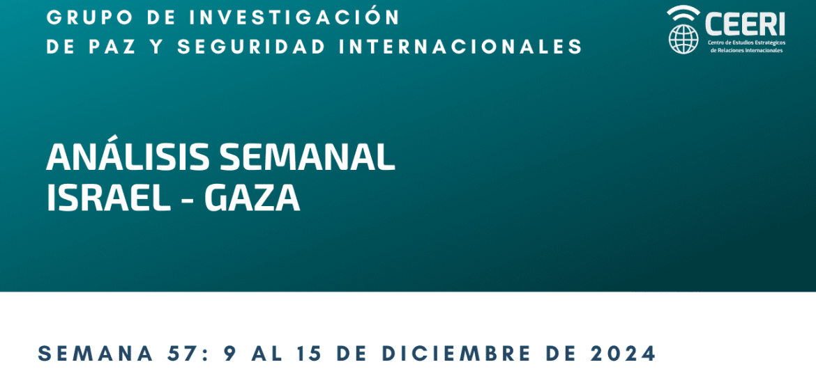 Portada Análisis Israel-Palestina