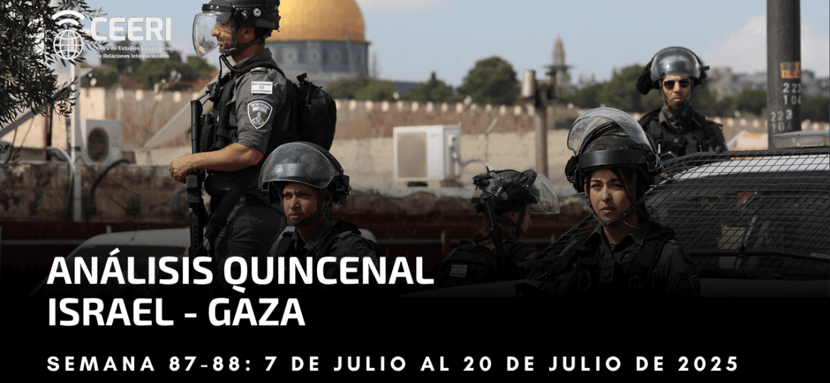 Portada Análisis Israel-Palestina