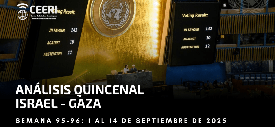 Portada Análisis Israel-Palestina