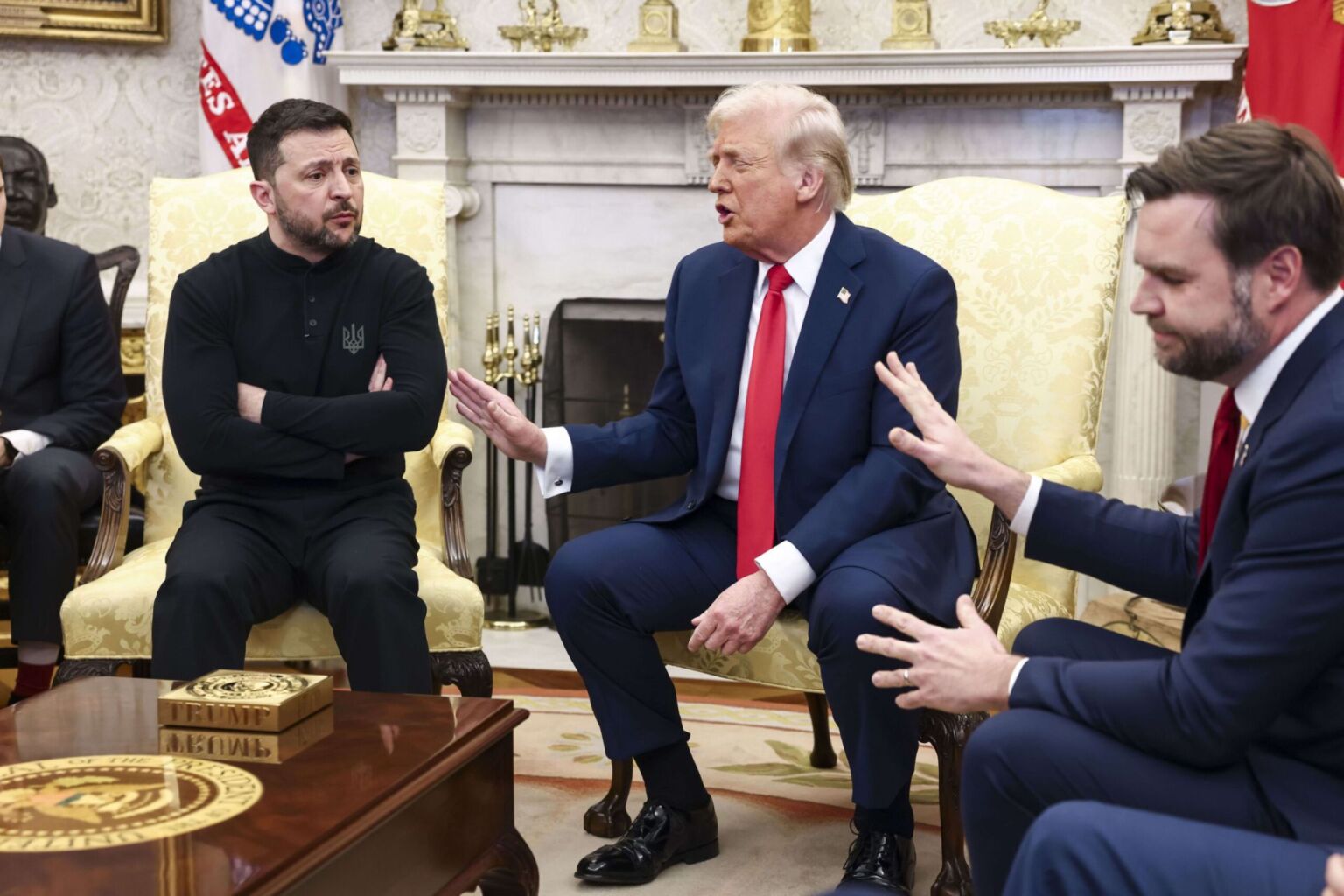 Trump welcomes President Volodymyr Zelenskyy of Ukraine to the White House, Washington, District of Columbia, USA - 28 Feb 2025