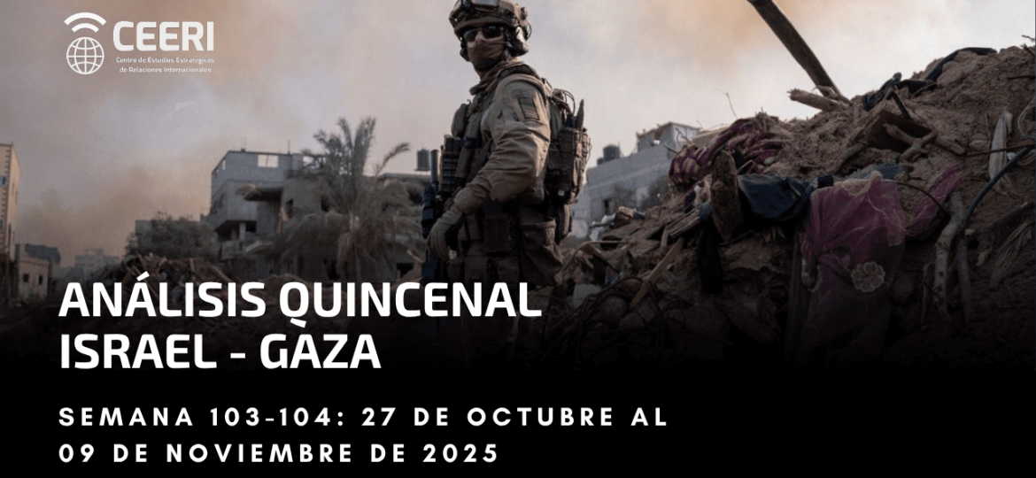 Portada Análisis Israel-Palestina