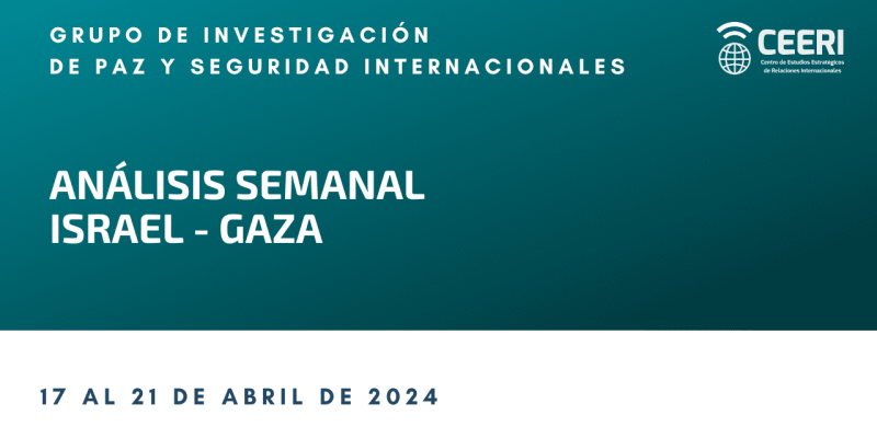 Análisis del 17 al 21 de abril de 2024