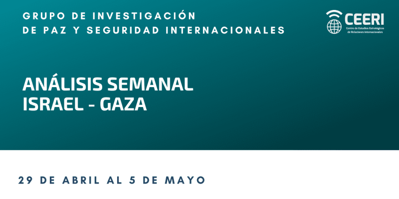 Análisis del 29 de abril al 5 de mayo de 2024