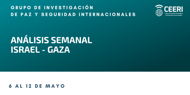 Análisis del 6 al 12 de mayo de 2024
