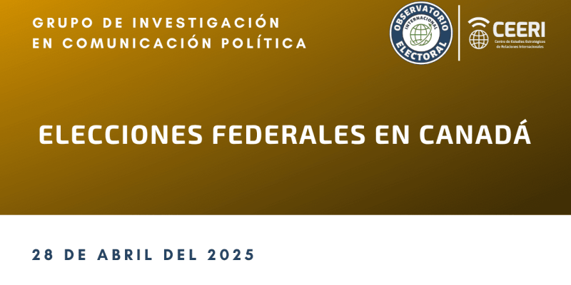 Elecciones Federales en Canadá
