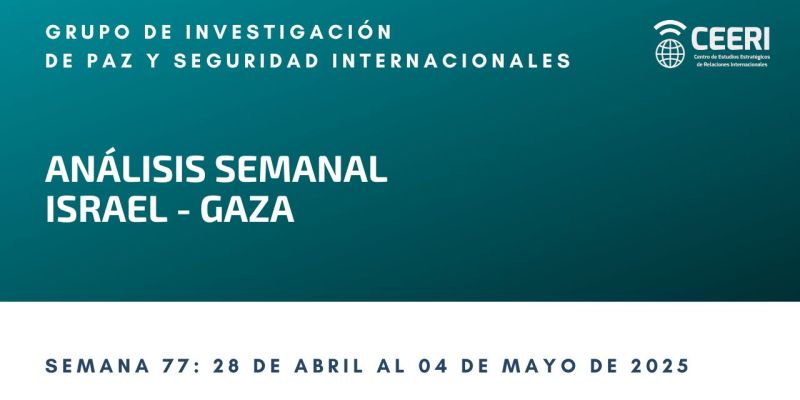 Análisis del 28 de abril al 04 de mayo de 2025
